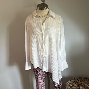 ZARA Asymmetrical Shirt